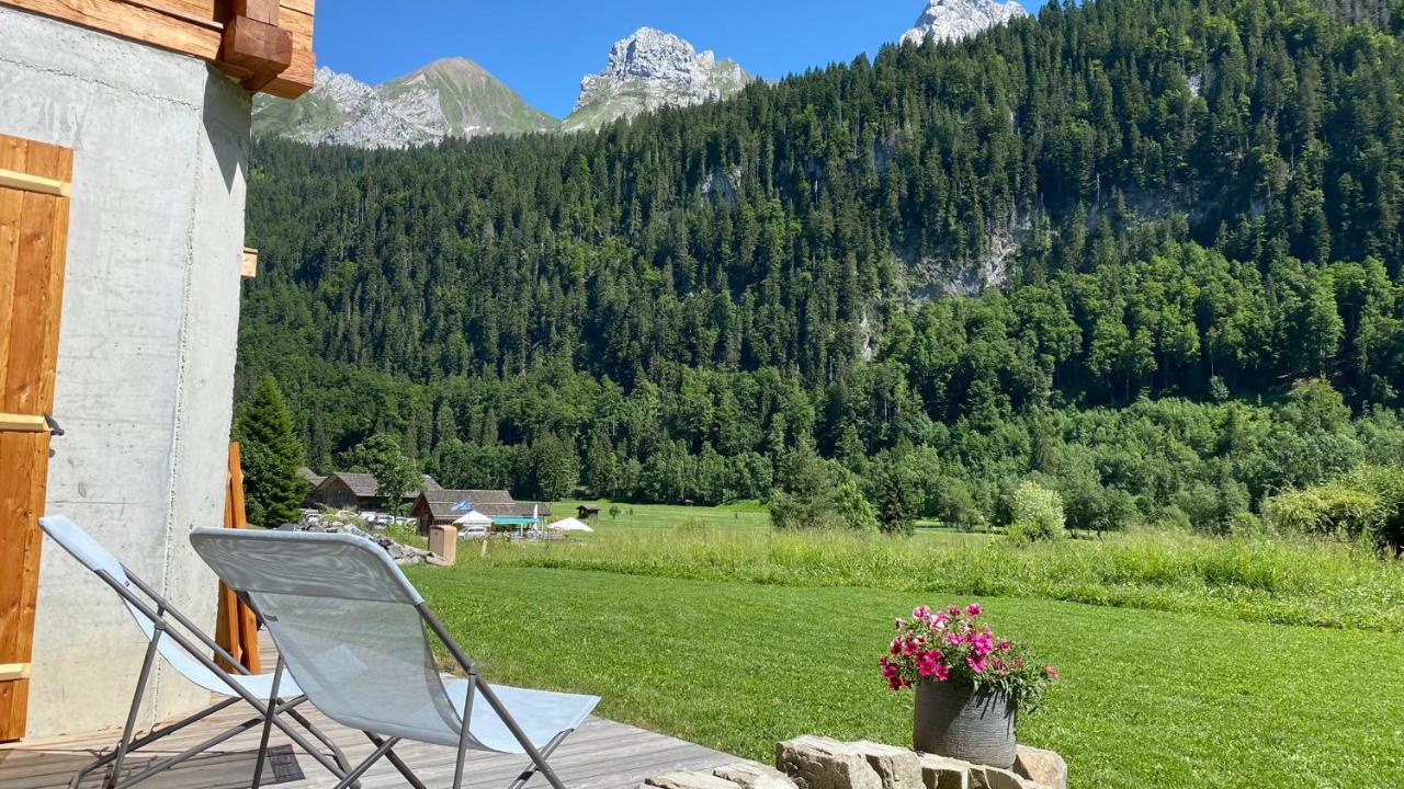 Chalet Birdie Le Grand-Bornand Eksteriør billede