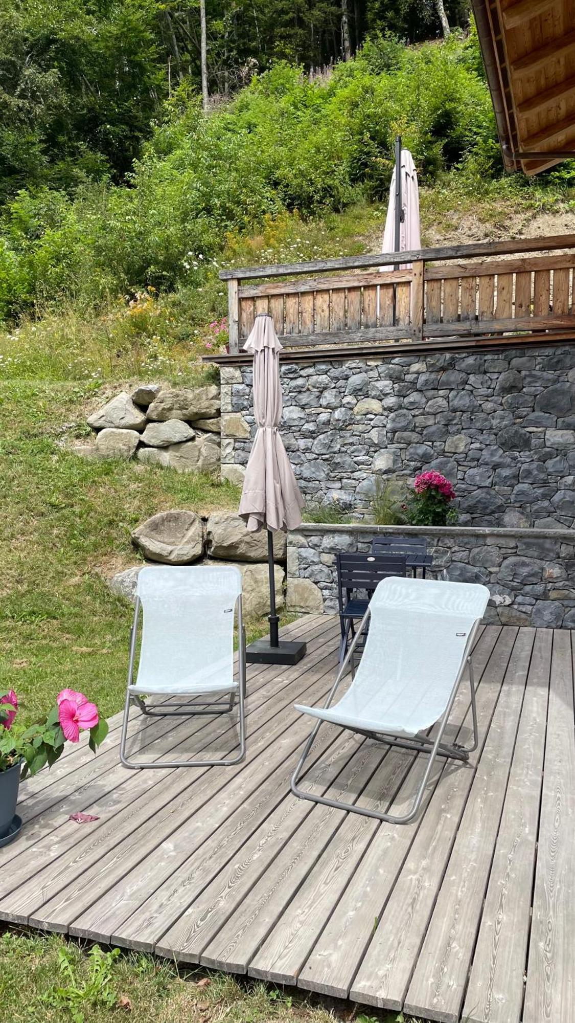 Chalet Birdie Le Grand-Bornand Eksteriør billede
