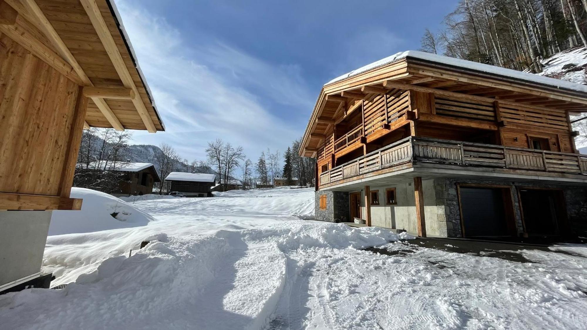 Chalet Birdie Le Grand-Bornand Eksteriør billede